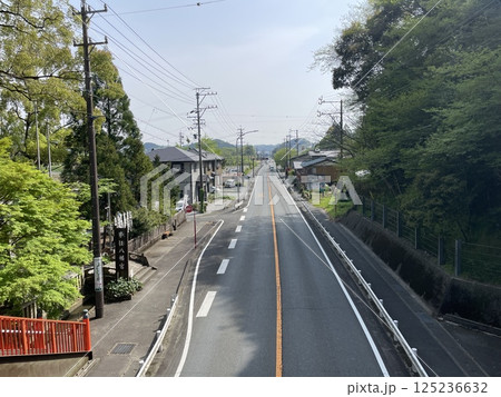 掛川市 事任八幡宮前の県道415号線 125236632