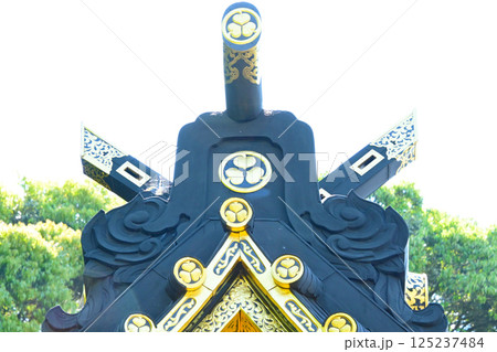 華やかな漆塗り社殿が美しい 滝山東照宮 華やかな漆塗り社殿が美しい 滝山東照宮 125237484