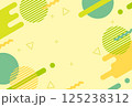 幾何学的な図形のシンプル背景2 125238312