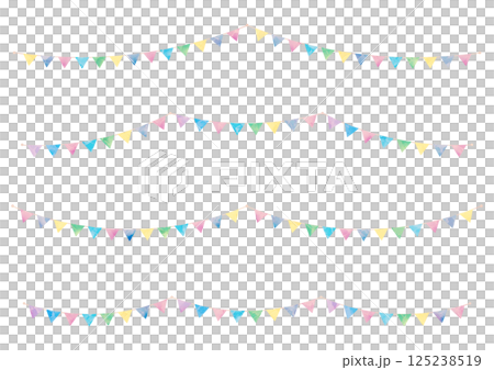 Material - Colorful Garland 2025-5 Material - Colorful Garland 2025-5 125238519