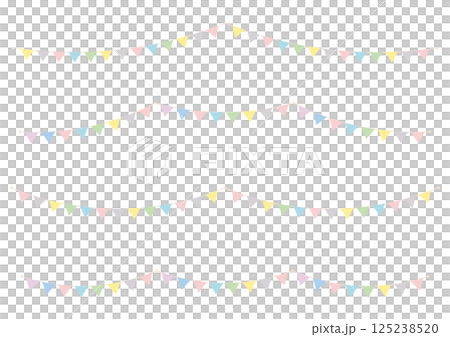 材質 - 彩色花環 2025-5 向量圖 材質 - 彩色花環 2025-5 向量圖 125238520
