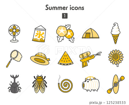 アイコン集〜夏1 125238533