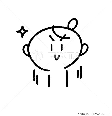 キリッとする女性・やる気・自信満々 125238980