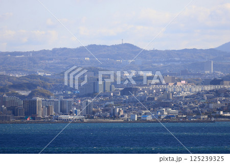 道の駅あわじより対岸風景 125239325