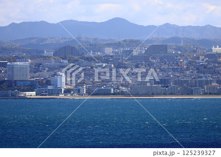 道の駅あわじより対岸風景 道の駅あわじより対岸風景 125239327