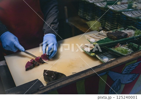 鰹のタタキ 125240001