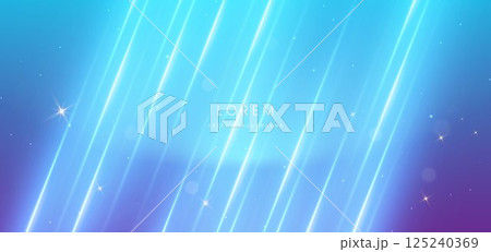 Luxury light blue background with line lighting effect sparkle. 125240369