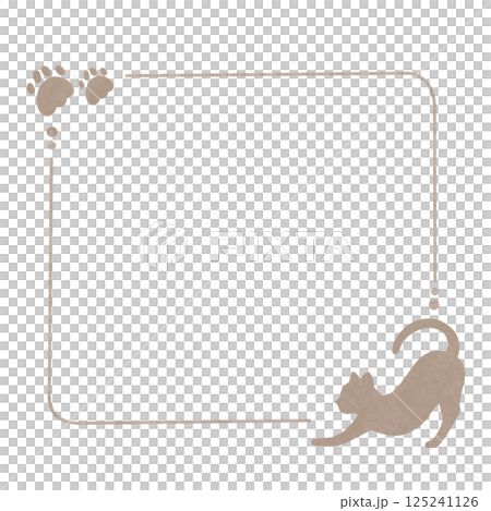 伸展貓方形框架 125241126