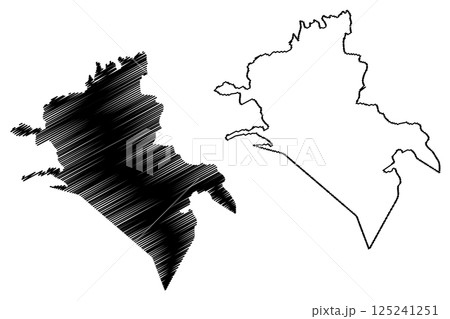 Guaramiranga municipality (Ceara state, Municipalities of Brazil, Federative Republic of Brazil) map vector illustration, scribble sketch Guaramiranga map Guaramiranga municipality (Ceara state, Municipalities of Brazil, Federative Republic of Brazil) map vector illustration, scribble sketch Guaramiranga map 125241251