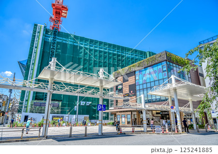 東京都品川区の都市風景 西小山駅 東京都品川区の都市風景 西小山駅 125241885