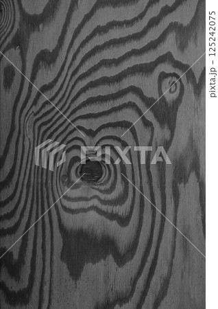 木目模様のモノクロ年輪 木目模様のモノクロ年輪 125242075