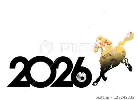 2026年賀状 2026年賀状 125242332