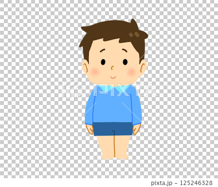 Boy standing indoors 125246328