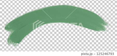 green brush isolated on transparent background green brush isolated on transparent background 125246793