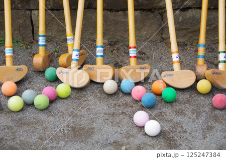 シニアスポーツで最適なグランドゴルフ JGGA 4 シニアスポーツで最適なグランドゴルフ JGGA 4 125247384