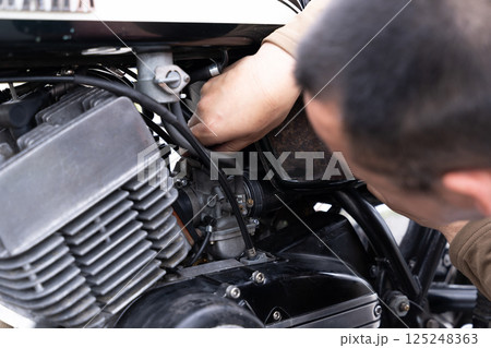 バイク 旧車 メンテナンス バイク 旧車 メンテナンス 125248363
