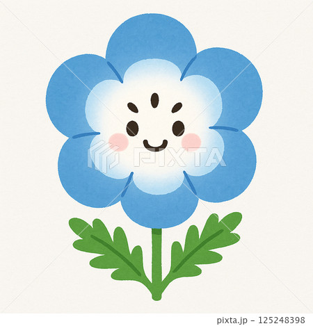笑顔のネモフィラ 笑顔のネモフィラ 125248398