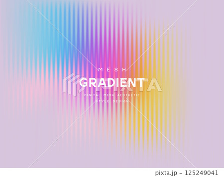 3d glassmorphism glass with iridescent colors on the pastel purple. 125249041