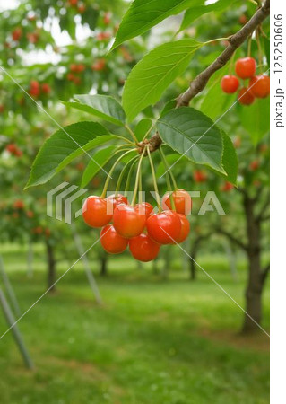サクランボ園・サクランボ サクランボ園・サクランボ 125250606