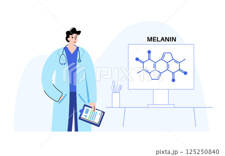 Melanin chemical formula Melanin chemical formula 125250840