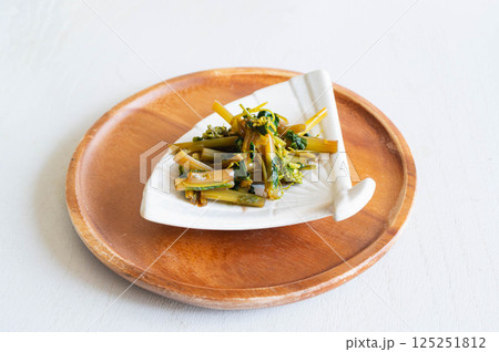 花わさびの醤油漬け 125251812