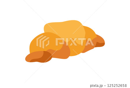Necessary element of picnic in city park, ready-to-eat food. Cartoon vector illustration in flat style 125252658