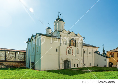 Gate Church of the Transfiguration with Water Gate, Kirillo-Belozersky Monastery, Russia Gate Church of the Transfiguration with Water Gate, Kirillo-Belozersky Monastery, Russia 125253690