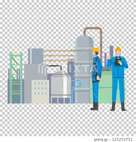 工業プラントメンテナンス 工業プラントメンテナンス 125253751
