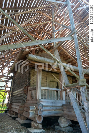 Restoration of a Log House Restoration of a Log House 125255189