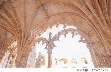 Jeronimos or hieronymites monastery, Lisbon, portugal Jeronimos or hieronymites monastery, Lisbon, portugal 125255739
