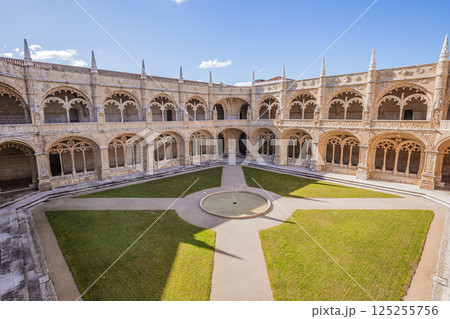 Jeronimos or hieronymites monastery, Lisbon, portugal Jeronimos or hieronymites monastery, Lisbon, portugal 125255756