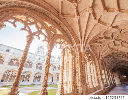 Jeronimos or hieronymites monastery, Lisbon, portugal Jeronimos or hieronymites monastery, Lisbon, portugal 125255765