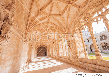 Jeronimos or hieronymites monastery, Lisbon, portugal 125255768
