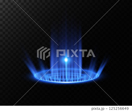 Stylish and Elegant Blue Light Beam Radiating with Stunning Energy Effect Spreading Across the Visual Display Stylish and Elegant Blue Light Beam Radiating with Stunning Energy Effect Spreading Across the Visual Display 125256649