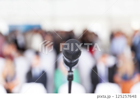 Business presentation or corporate conference 125257648