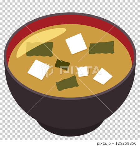 お味噌汁 125259850