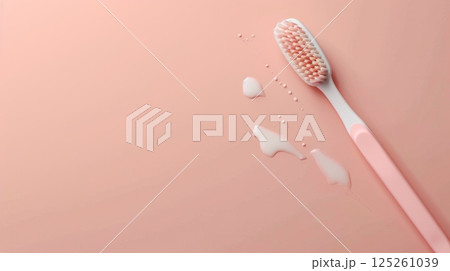 Brush for dental clean family routine activity 125261039