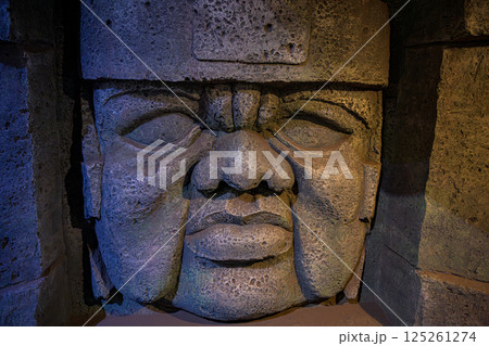 神秘的な巨大石像が醸し出す古代文明のロマン 神秘的な巨大石像が醸し出す古代文明のロマン 125261274