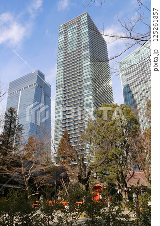 東京23区の最高地点に建つ愛宕神社とコラボする虎ノ門ヒルズ 125261857