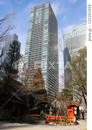東京23区の最高地点に建つ愛宕神社とコラボする虎ノ門ヒルズ 東京23区の最高地点に建つ愛宕神社とコラボする虎ノ門ヒルズ 125261858