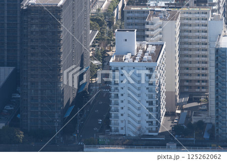 高層ビルから見る都心の風景 高層ビルから見る都心の風景 125262062