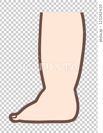 むくんだ足 125262410