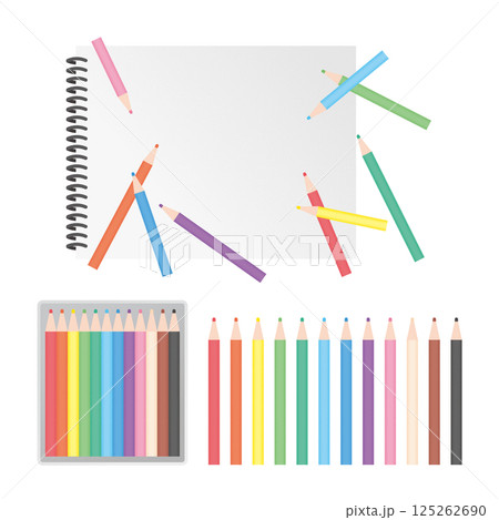 色鉛筆 色鉛筆 125262690