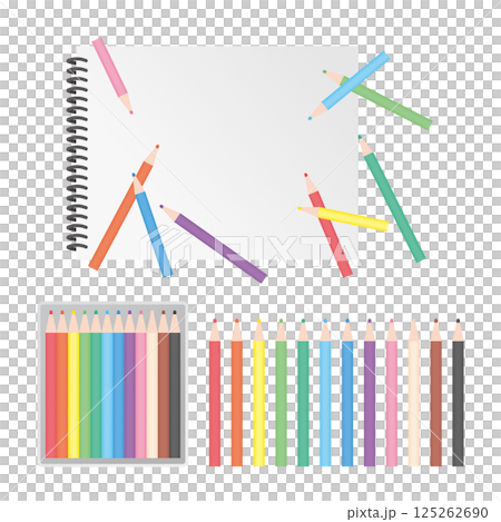 色鉛筆 色鉛筆 125262690