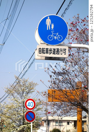 道路標識 道路標識 125262794