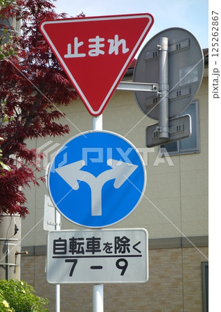 道路標識 道路標識 125262867