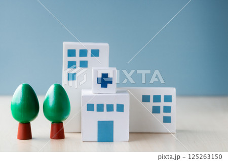 ペーパークラフトの大病院 ペーパークラフトの大病院 125263150