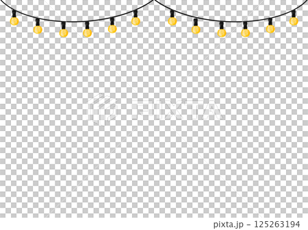 簡約照明吊燈水彩插畫 125263194