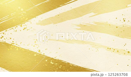 金粉が舞う和柄背景 金粉が舞う和柄背景 125263708