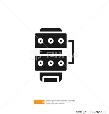 Data Analyst Icon Representing Digital Data Analysis With Charts And Graphical Representations In A Minimalist Style Data Analyst Icon Representing Digital Data Analysis With Charts And Graphical Representations In A Minimalist Style 125265405